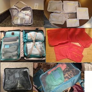 <span class=keywords><strong>Set</strong></span> di 6 pezzi Organizer per bagagli da <span class=keywords><strong>viaggio</strong></span> <span class=keywords><strong>Set</strong></span> di cubetti di imballaggio prezzo all'ingrosso per <span class=keywords><strong>Set</strong></span> di cubo da <span class=keywords><strong>viaggio</strong></span> - Product Image 6