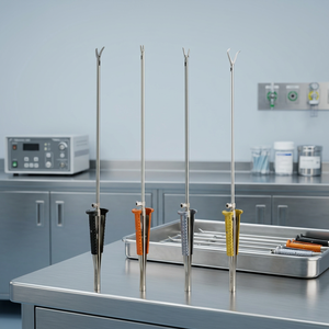 Ensemble d'instruments de chirurgie cardiaque MICS Kit de chirurgie cardiothoracique Porte-aiguilles toutes tailles disponibles Classe manuelle certifiée CCC - Product Image 3