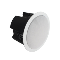 Système audio de plafond coaxial HIFI haut de gamme 803 60W 4 pouces pour mosquées et églises avec amplificateur et télécommande pour home cinéma