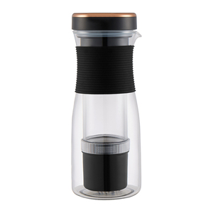 Mini macchina da caffè ghiacciata portatile da viaggio e macchina da caffè per il ghiaccio per la produzione di tè Espresso in vetro macchina da caffè elettrica per birra fredda Usb - Product Image 1