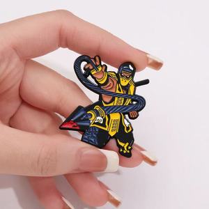 En gros, épingles en émail en alliage métallique à motifs de personnages de films et de dessins animés populaires, pour Halloween, la Fête nationale, les fêtes d'anniversaire et l'anime - Product Image 5