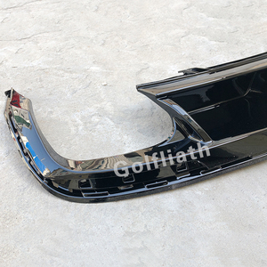 <strong>R</strong> <strong>Line</strong> Rear Bumper Glossy Black Rear Lip Carbon Look Rear Diffuser for V.W Passat <strong>CC</strong> <strong>R</strong>-<strong>line</strong> 2013 2014 2015 <strong>Body</strong> <strong>Kit</strong> - Product Image 2