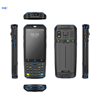 Terminal Portátil Robusto con Sistema de Gestión de Inventario Inalámbrico 4G de 4 Pulgadas, Android 11, Lector NFC Móvil, PDA, Colector de Datos