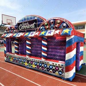 <span class=keywords><strong>Grand</strong></span> stand gonflable de carnaval, tente de jeu de carnaval pour événements, château gonflable, équipement de jeux souples, parc de trampolines - Product Image 6