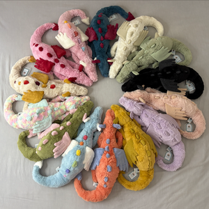 Boneka Jellycat New Tag Plush Toys Sky Matcha Snow Persimmon Duskrise Dragon Short Plush Toy 60cm-150cm Unisex Isi Serat Poliester - Product Image 1