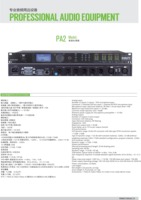 DBX DriveRack PA2 Professionnel Processeur Audio Karaoké DSP 2 Entrées 6 Sorties, Construction Métallique pour Équipement Sonore de Scène