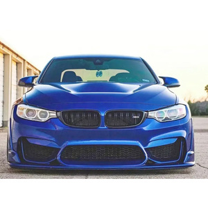 Pour BMW M3M4 F80F82F83 <span class=keywords><strong>LP</strong></span> Style fibre de carbone pare-chocs avant lèvre en Fiber de carbone becquet avant - Product Image 6