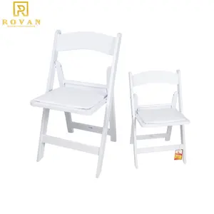 Chaise wimbledon pliante pour enfants, chaise en résine PP blanche, pour fête de mariage, livraison gratuite