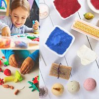 Résine étonnante Pigment métallique 3D pour le bricolage Pigment d'encre à alcool métallique 24 couleurs pour résine époxy