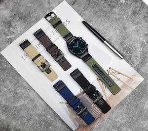 สายนาฬิกาไนลอนทอสำหรับ amazfit 22มม. 20มม. สายไนลอนสำหรับ <span class=keywords><strong>Samsung</strong></span> <span class=keywords><strong>Galaxy</strong></span> <span class=keywords><strong>Watch</strong></span> 3 4 <span class=keywords><strong>5</strong></span> <span class=keywords><strong>Pro</strong></span> 46มม. - Product Image 6