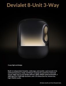 Altavoz Huawei Sound X Gold Edición Cine con Micrófono Integrado, Función de Llamadas NFC y Soporte para Aplicaciones, para Uso en Escritorio Doméstico - Product Image 5