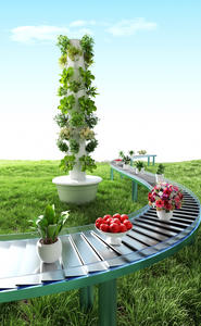 Sistema Hidropônico de Torre Vertical Sistema de Hidroponia Jardim Torre Aeropônica Fazenda Automatizada - Product Image 5