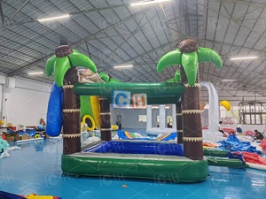 Piscine <span class=keywords><strong>gonflable</strong></span> de plage CH avec tente, piscine à balles <span class=keywords><strong>gonflable</strong></span> commerciale extérieure, château à balles pour fête d'enfants - Product Image 4