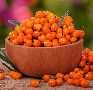 Tự nhiên cây hắc mai biển chiết xuất hạt bột cao trong Vitamin C túi đóng gói - Product Image 3