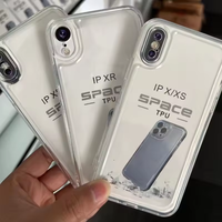 Coque de protection transparente pour téléphone Coque en cristal TPU Couverture de téléphone transparente pour téléphones intelligents