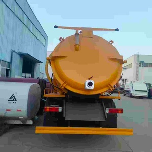 Camion d'aspiration des eaux usées diesel manuel FAW 4X2 8CBM, camion de nettoyage à pompe à vide haute capacité pour l'assainissement municipal - Product Image 6