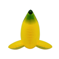 Jouet gonflable banane dauphin Inflatable World 26" L x 16" H