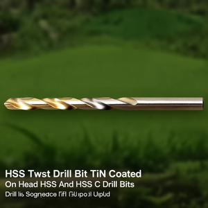 Foret hélicoïdal HSS avec revêtement TiN sur la tête, forets HSS et forets HSS-Co - Product Image 3