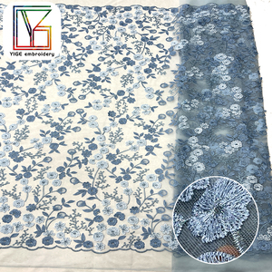 Tessuto di Lusso Francese <span class=keywords><strong>per</strong></span> <span class=keywords><strong>Abiti</strong></span> da Sposa, <span class=keywords><strong>Tulle</strong></span> con Ricami Floreali 3D, Pizzi <span class=keywords><strong>per</strong></span> <span class=keywords><strong>Abiti</strong></span> Femminili - Product Image 6