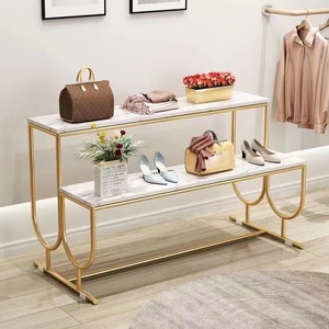 Kelly Floor-standing Three Layer Shoes Racks Bag Table <b>Stand</b> Shoes Display Shelf for Retails Sale - Product Image 3