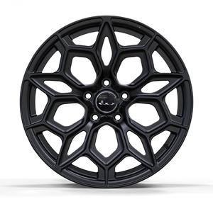 Tùy chỉnh Matte đen giả mạo Hợp Kim Bánh xe vành lưới thiết kế 18-22inch 5*112 66.5 57.1 cho A4 A5 <span class=keywords><strong>A6</strong></span> Q5 Q6 Q7 - Product Image 1