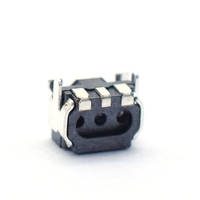 Interrupteur tactile à bouton-poussoir latéral 3*5 mm JT1133XREM 180gf avec support, motif visage souriant SKRTLAE010 TS35CA