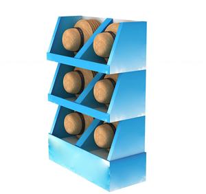 Présentoir portatif fait sur commande de vente au détail de carton pour la nouvelle conception de chapeau de baseball pour le carton ondulé d'affichages de plancher de magasin de vêtements - Product Image 4