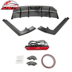 Protector de Parachoques Trasero para Hyundai Elantra 2021 2022 2023 IKON, Difusor con Impresión de Fibra de Carbono - Accesorios para Automóviles de Polipropileno - Product Image 6