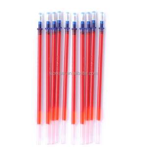 Rotulador de cuero de tela, bolígrafo de Gel de repuesto de tres colores, bolígrafo de Gel <span class=keywords><strong>borrable</strong></span> creativo, bolígrafo de mercurio - Product Image 3