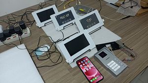 Interphone vidéo intelligent Wi-Fi pour appartement, connexion 2 fils, solution IP Tuya, interphone pour 4 appartements, déverrouillage via l'application Tuya, prix usine - Product Image 4