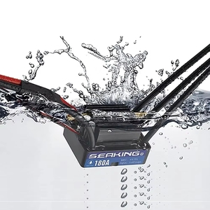 Contrôleurs de vitesse électroniques (ESC) étanches V3 - 30A/60A/90A/120A/130A/180A, 2-6S LiPo, pour bateaux RC - Product Image 6