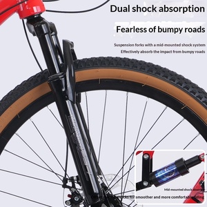 <span class=keywords><strong>Bicicleta</strong></span> de Montaña para Niña, Cuadro de Aleación de Aluminio, Doble Freno de Disco, Suspensión Trasera, Velocidad Variable, Absorción de Impactos, <span class=keywords><strong>26</strong></span> Pulgadas - Product Image 4
