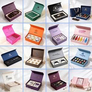 Luxury Custom Magnetic Flap Rigid <strong>Cardboard</strong> Wig Packaging <strong>Box</strong> for Hair Extensions and Bundle <strong>Storage</strong> Gift Case with Satin lining - Product Image 3