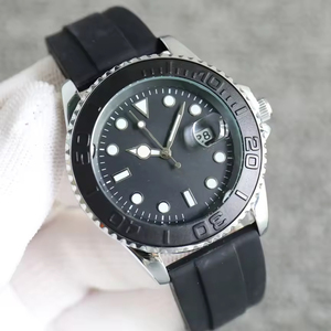 Reloj Digital de Diseño para Hombre, de Lujo, Unisex, Moderno, con Caja Rectangular, Correa de Silicona, Esfera con Manecillas, Alarma, Resistente al Agua 3BAR - Product Image 1