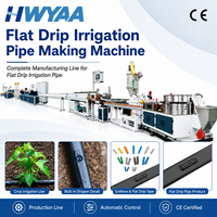 Machine de fabrication de rubans d'irrigation goutte à goutte professionnelle, ligne d'extrusion de plastique PE