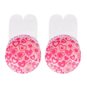 Conjunto de Lencería de Lujo para Mujer, Talla Grande, con Cubrepezones de Orejas de Conejo para el Día de San Valentín, Nuevo Color Rojo, <span class=keywords><strong>Sujetador</strong></span> y Braguitas - Product Image 3