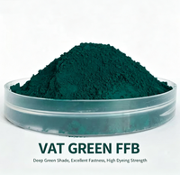 Colorants Vat Vert 1 de Chine, Colorants Vat Vert Brillant FFB pour Coton