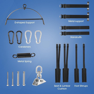 Columpio Ajustable Dream Carmen SM, Set Erótico con Colgador Curvo, Correas y Anillas en D para Entrenamiento Sexual en Pareja - Product Image 4