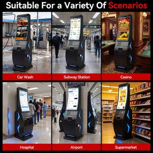 Terminal d'échange de tickets de jeu USW avec imprimante, machine de rédemption F53 <span class=keywords><strong>LCDM</strong></span>, distributeur de billets, machine de retrait d'espèces en libre-service - Product Image 2