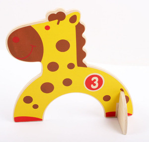 Wondertoys in legno di animali da Croquet Set Golf giocattolo con 2 palline gioco educativo precoce regalo <span class=keywords><strong>per</strong></span> bambini Croquet <span class=keywords><strong>giardino</strong></span> all'aperto giocattolo - Product Image 5