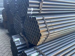 <span class=keywords><strong>Tube</strong></span> en <span class=keywords><strong>acier</strong></span> Q235B de 6 m soudé par arc immergé, noir, pour structure de hangar agricole - Product Image 3