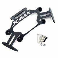 Supporto per Specchietto Retrovisore Anteriore in Plastica per Yamaha XMax 300, Montaggio Navigatore Modificato