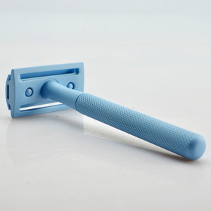 Liên Lạc Cá Nhân Độc Đáo Kim Loại Cạo <span class=keywords><strong>Razor</strong></span> Blue Double Edge An Toàn Dao Cạo - Product Image 5