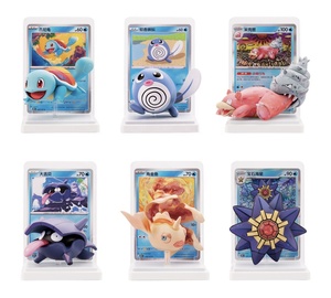 Vente en gros de figurines authentiques PTCG en boîte mystère, série Dream Spotlight simplifiée en chinois, Vol. 2, thème Écologie aquatique, cadeau - Product Image 5