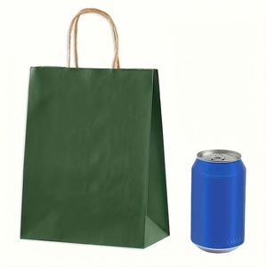 Bolsa de Papel Kraft Personalizada para Compras, Bolsa de Papel Kraft Reutilizable, Bolsa de Papel Blanca Reciclable Personalizada - Product Image 1