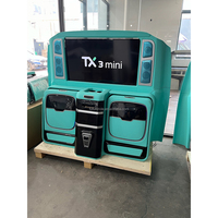 Ensemble de sièges de luxe pour voiture d'affaires, avec table d'accoudoir et tablette, sièges escamotables, et écran TV mural relevable pour Mercedes-Benz Classe V W447 Vito