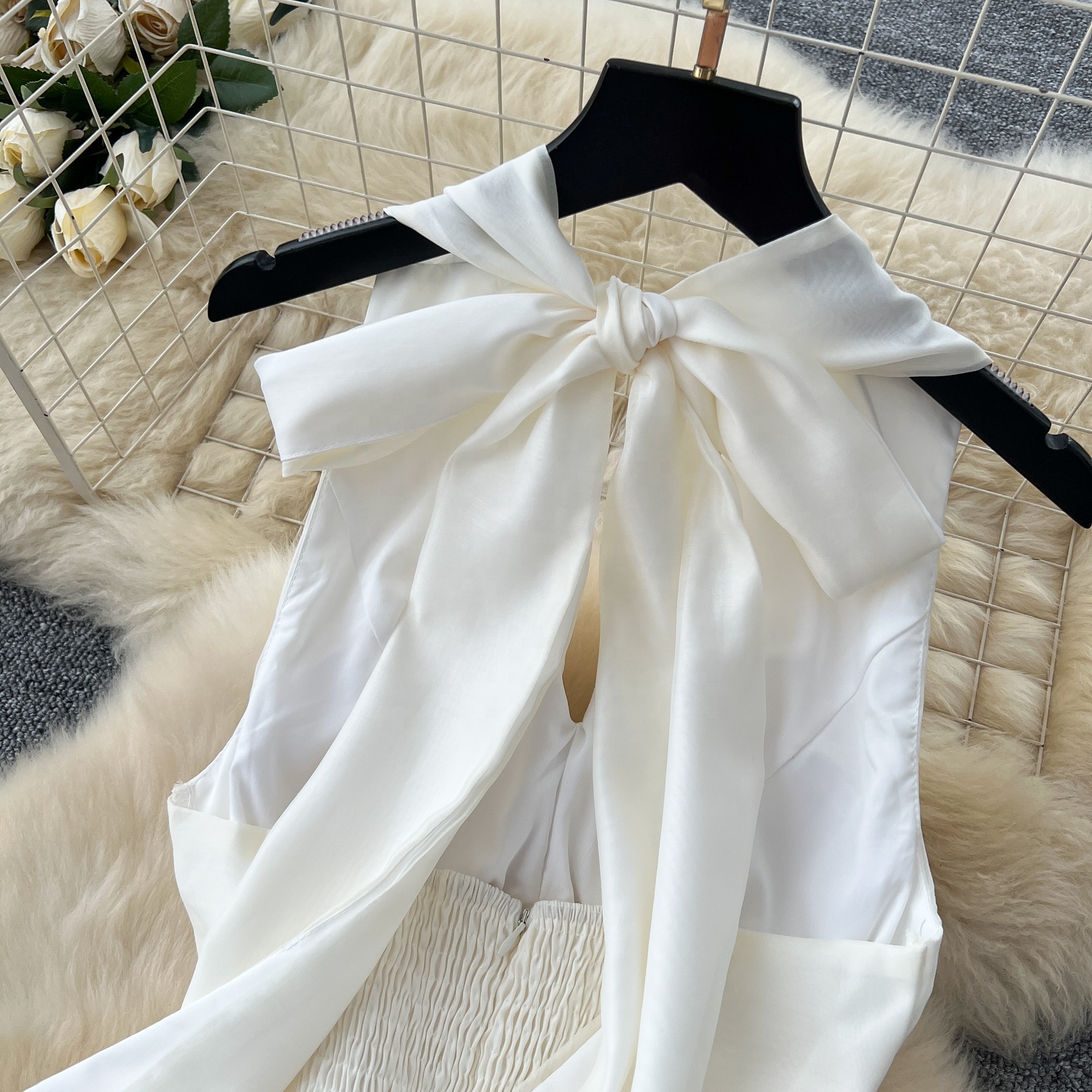 long dress floral tulle