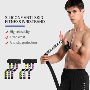 Comfortable Anti-slip Gym Lifting Straps Fitness Training-Durable Adjustable Wrist <b>Wraps</b> - Product Image 1