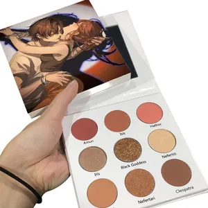 Nude Eyeshadow Palette Palette di ombretti personalizzati Private Label 5G Waterproof Eye Shadow Powder Dry Deep Sace Lady Eye Shadow