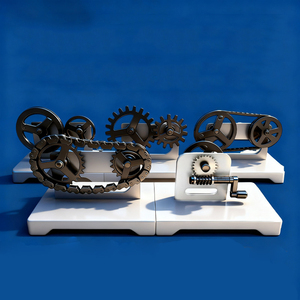 Modelo <span class=keywords><strong>de</strong></span> Transmisión Mecánica para Instrumentos <span class=keywords><strong>de</strong></span> Mecánica Física: Cadena, Fricción, Engranaje, Correa, Tornillo sin Fin, Principio <span class=keywords><strong>de</strong></span> Transmisión Espiral - Product Image 2